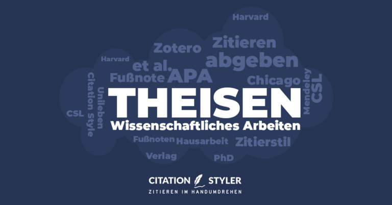 Blog - Theisen Wissenschaftliches Arbeiten