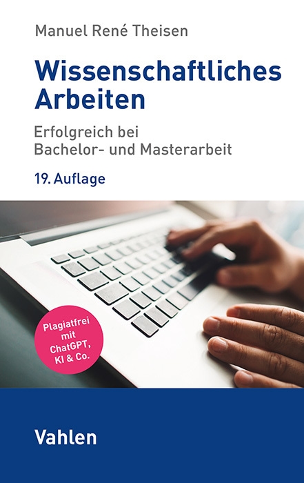 Theisen - Wissenschaftliches Arbeiten - Buchcover