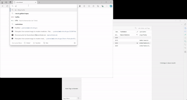 Zotero - saving sources