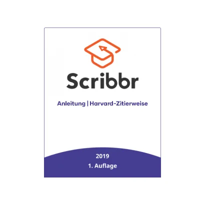 Harvard Zitierweise nach Scribbr - Logo