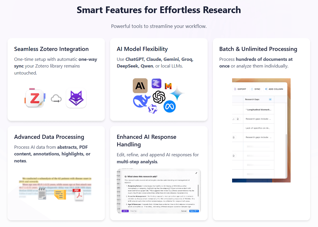 ZotAI - Revolutionalize YOUR Zotero RESEARCH WORKFLOW