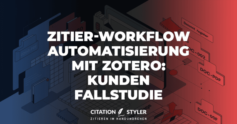 Blog - Custom workflow for document registers with scripts for zotero - a case study