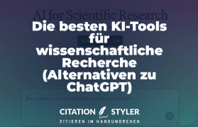 Blog - KI für die Wissenschaft