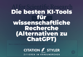 Blog - KI für die Wissenschaft