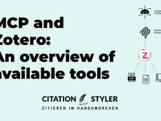 Blog - MCP and Zotero - an overview of available tools