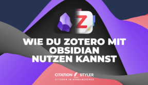 Blog - Obsidian mit Zotero nutzen