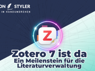 Blog - Zotero 7 ist da