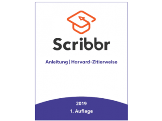 Harvard Zitierweise nach Scribbr - Logo
