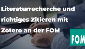 Zotero und CSL an der FOM