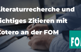 Zotero und CSL an der FOM
