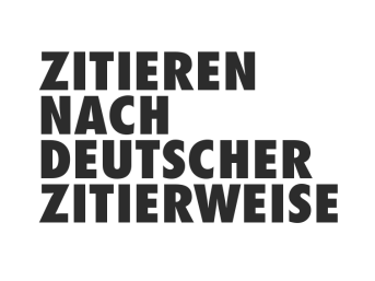 Deutsche Zitierweise Zitierstil für Zotero Mendeley Papers. Zitieren Zitierweise
