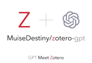 zotero-gpt by MuiseDestiny Logo. Plugin for AI in Zotero
